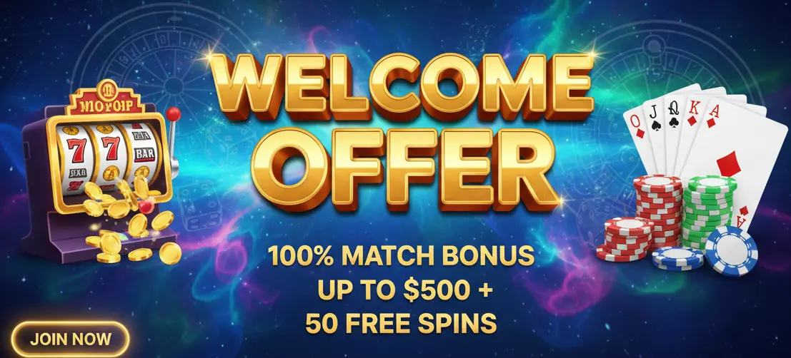 Välkomstdeal hos Happyslots casino
