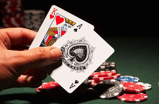 Spela blackjack hos Happyslots casino